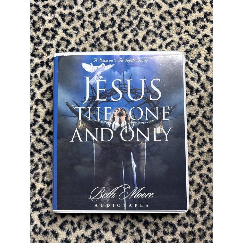 Beth Moore Womens Bible Study Jesus The One & Only Audiotapes & Listening Guide
